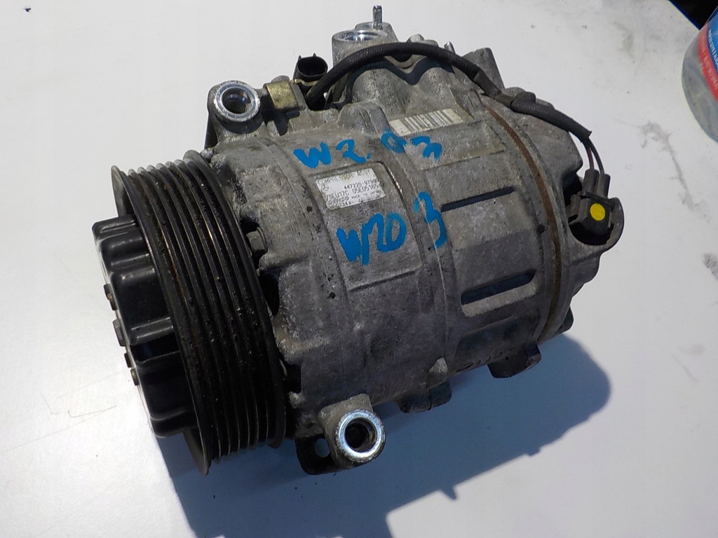 фото №7, Mercedes w203 компрессор кондиционера 447220-9790