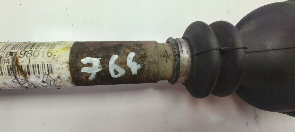 фото №6, Renault scenic ii 1.9 dci приводной вал левая 8200198016