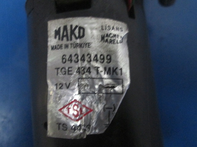 фото №4, Fiat palio ii двигатель дворник перед mako 5pin