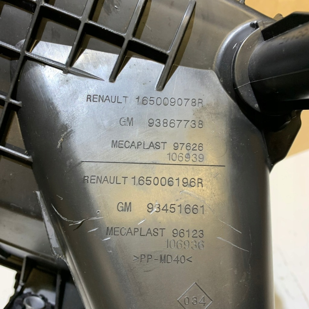 фото №8, Trafic iii iv 2.0 dci фильтр воздуха 960156577r 165009078r 165555514r