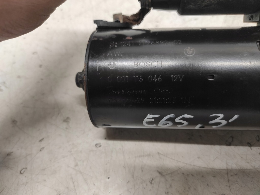 фото №6, Bmw 7 e65 e90 e61 e83 e70 i другое стартер 7796892 0001115046