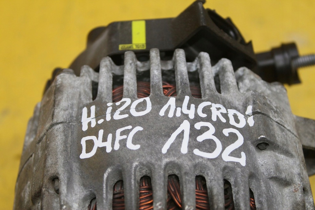 фото №9, Генератор 37300-2a400 hyundai i20 1.4crdi d4fc