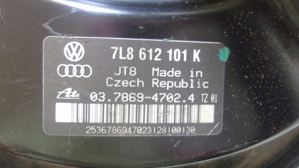 фото №6, Підсилювач гальм насос гальмівна audi q7 7l8612101k