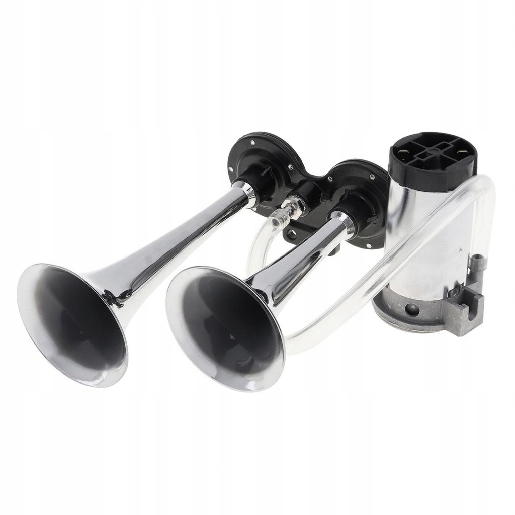 фото №11, Сигнал клаксон сигнал хром компресор гучний 12v клаксон do traktora