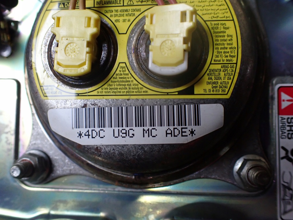 фото №5, Подушка безопасности подушка руля honda civic viii 2007r 2.2 i-ctdi 8938