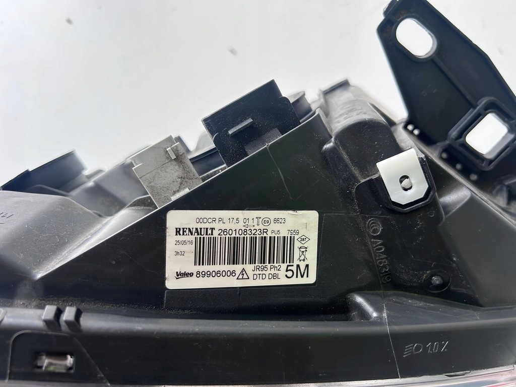 фото №9, Renault scenic iii lift лампа правая перед 260108323r оригинал