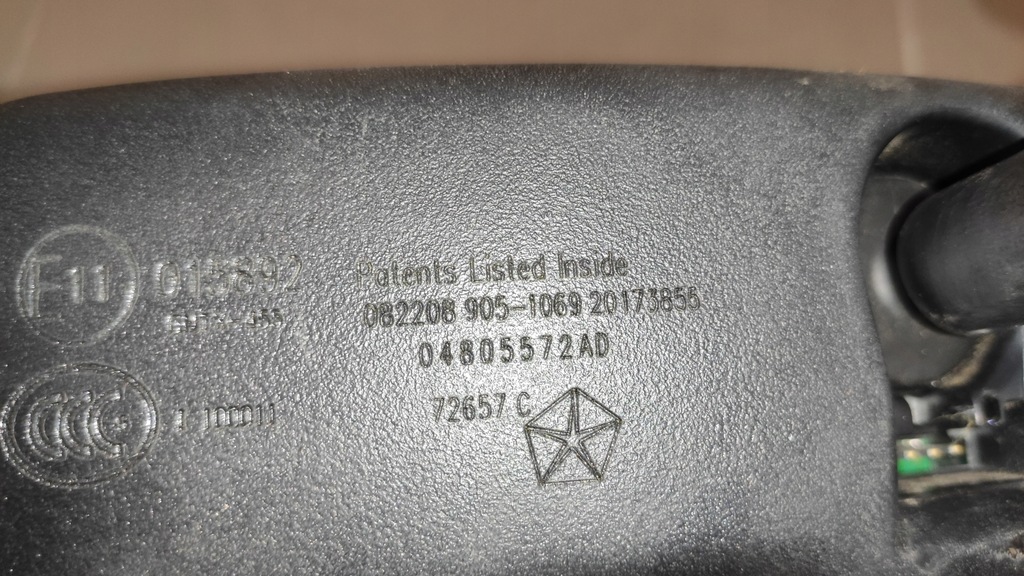 фото №10, Jeep cherokee liberty kk внутрішнє дзеркало заднього виду стан bdb