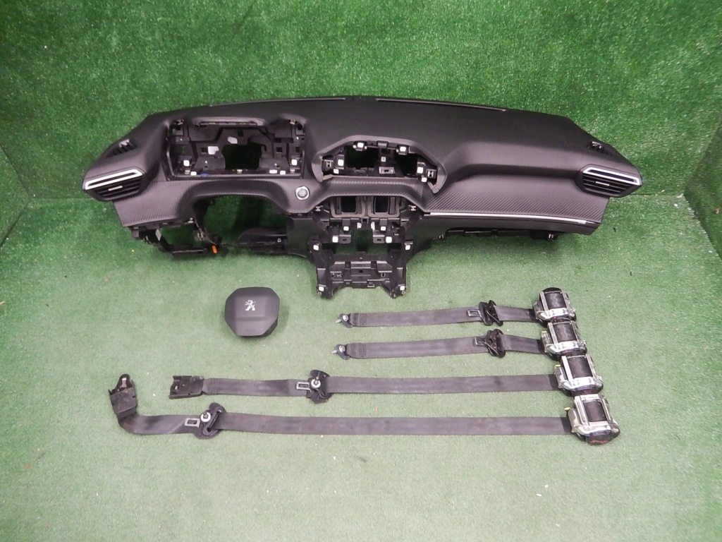 фото №1, Консоль приборная панель подушки безопасности ремни peugeot 2008 ii 2022 запуск стоп