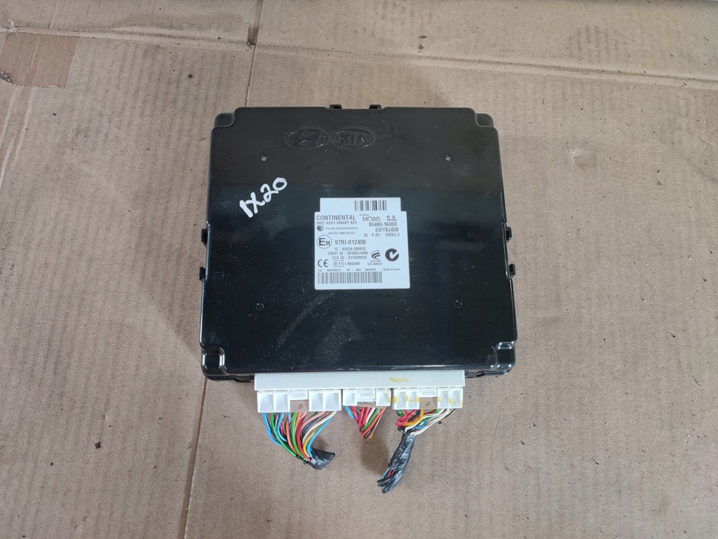 фото №1, Hyundai ix20 модуль bsi key 1.4 crdi
