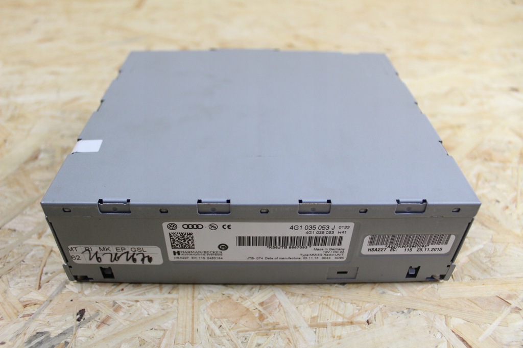 фото №1, Audi a5 8t lift блок керування тюнер радіо mmi 4g1035053j