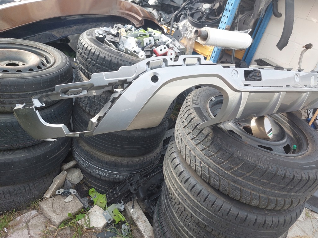 фото №2, Спойлер накладка бампера задня renault megane iv gt