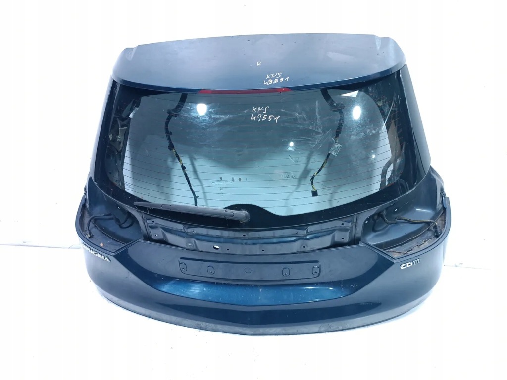 Vauxhall insignia задня кришка багажника багажника 2015 estate голий 4/5dr niebieski Ціна