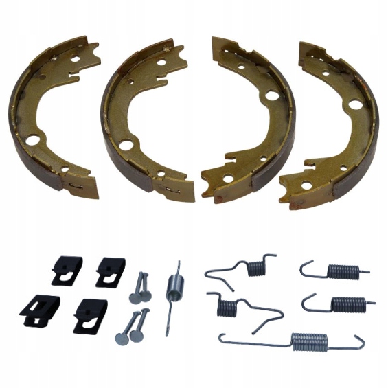 фото №1, Тормозные колодки + пружины toyota avensis t25 corolla e12