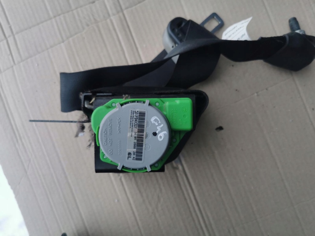 фото №1, Pas безопасности левый перед toyota yaris ii 73220-0d160