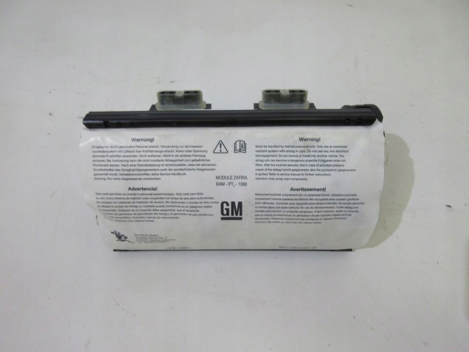 фото №1, Air bag подушка пассажира opel zafira b