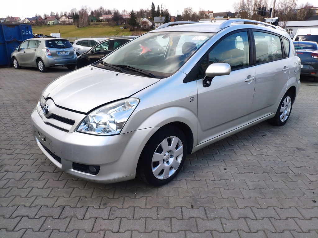 фото №10, Corolla verso ii бампер перед капот крила лампа 04-08 1c0 1co pas решітка радіатора