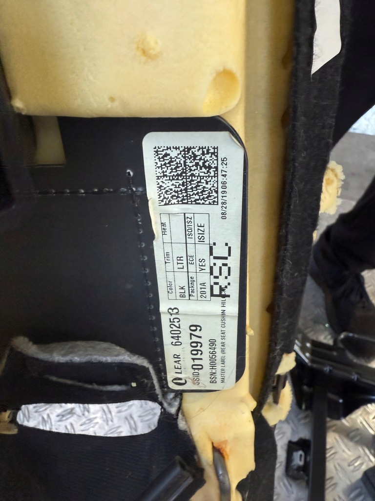 фото №8, Mercedes gle w167 19- сиденье сиденья задние заднее сиденье комплект