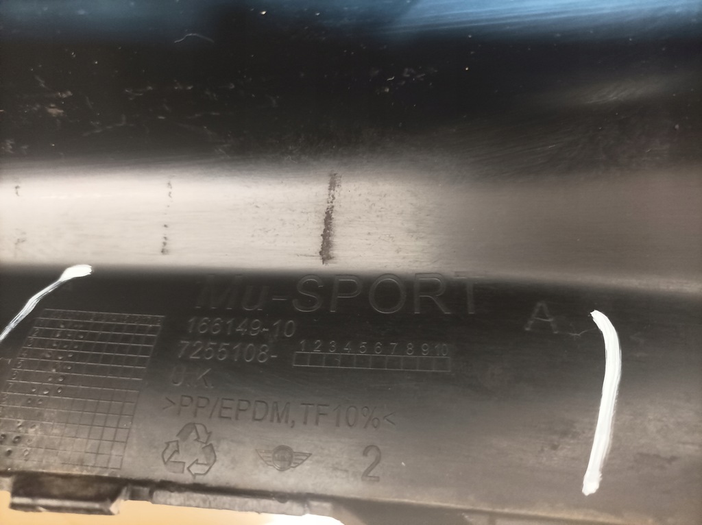 фото №9, Спойлер бампера перед mini cooper r55 r56 166149-10