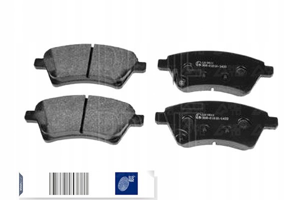 фото №1, Blue print тормозные колодки тормозные перед fiat sedici