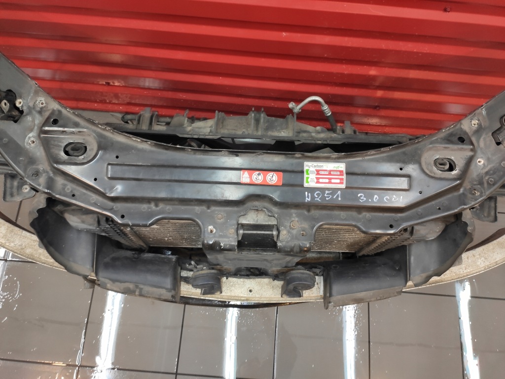 фото №9, Mercedes r-klasa w251 3.0 cdi pas передний интеркулер радиатор вентилятор