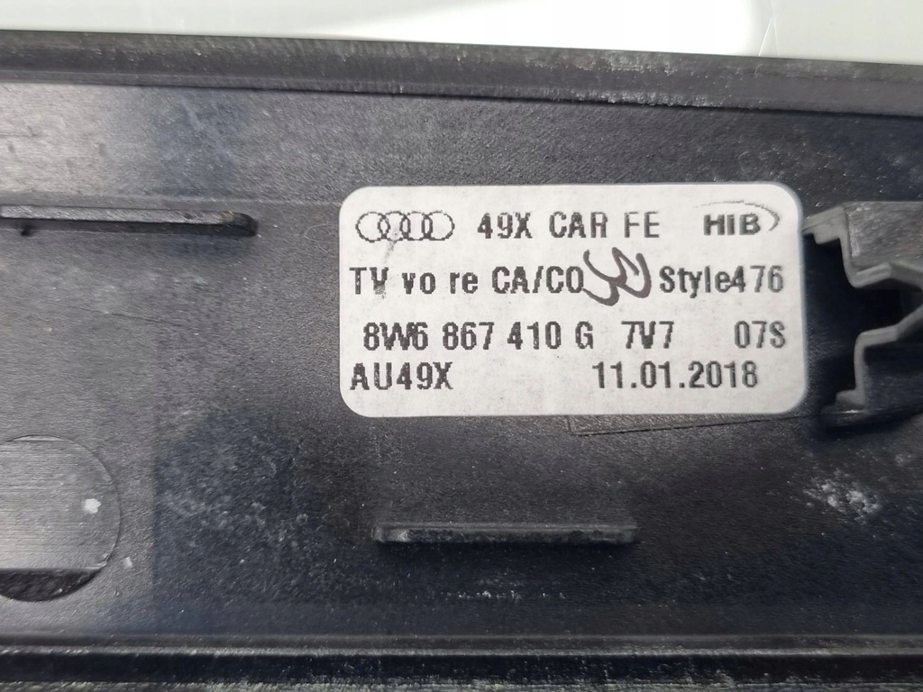 фото №14, Audi s5 f5 2018 комплект рамка панели приборной панели