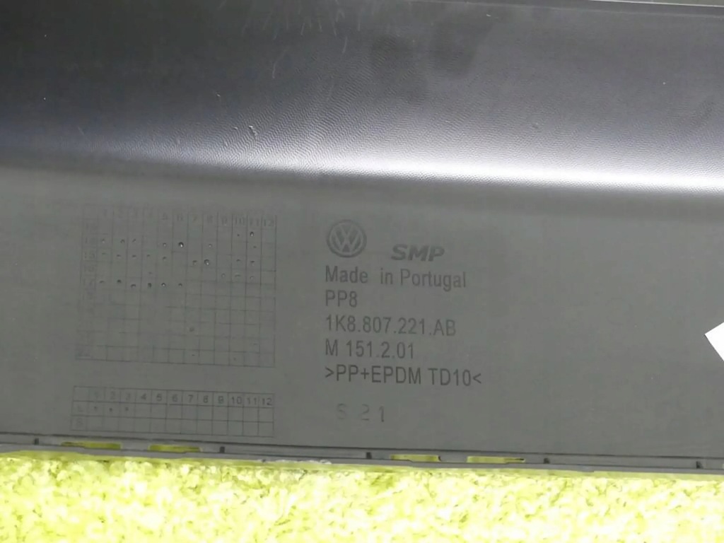 фото №6, Бампер перед vw scirocco 1k8 lift 13-17 r20 r-20 новый