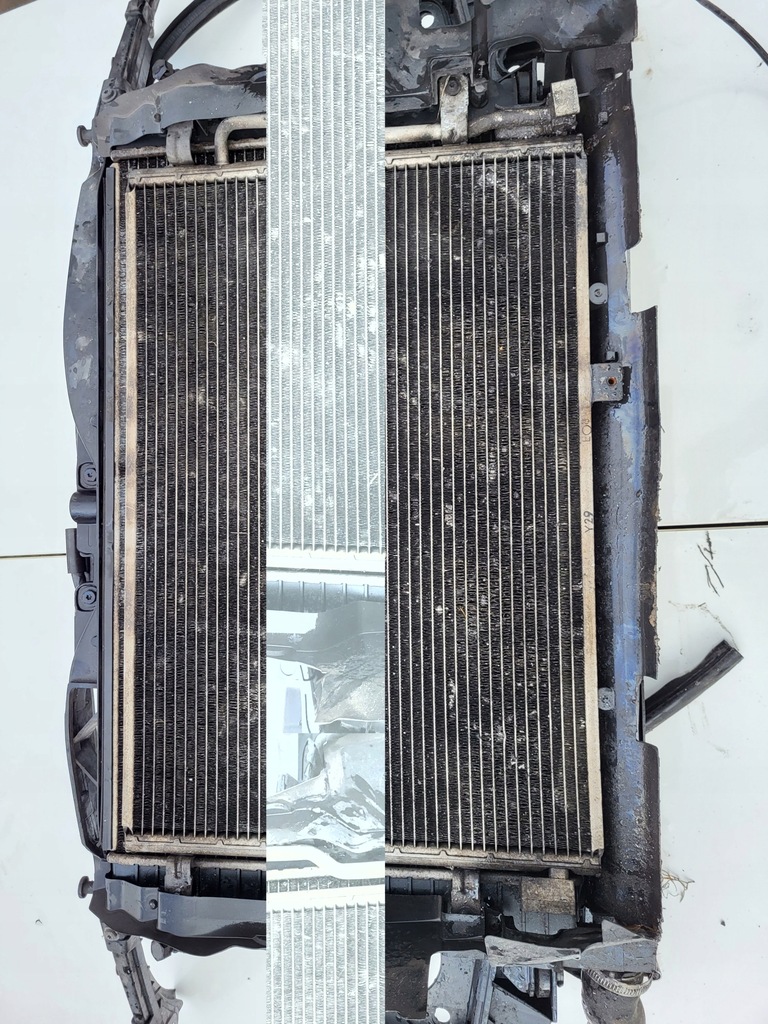 фото №1, Pas передний радиатор audi a4 b6 2.5 tdi комплект