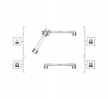 фото №1, Набір трубопровід запалювання magneti marelli 941319170093
