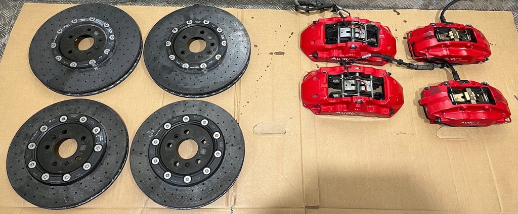 фото №1, Idealne суппорты тормозные диски ceramika ceramica kpl. audi r8 23r 1