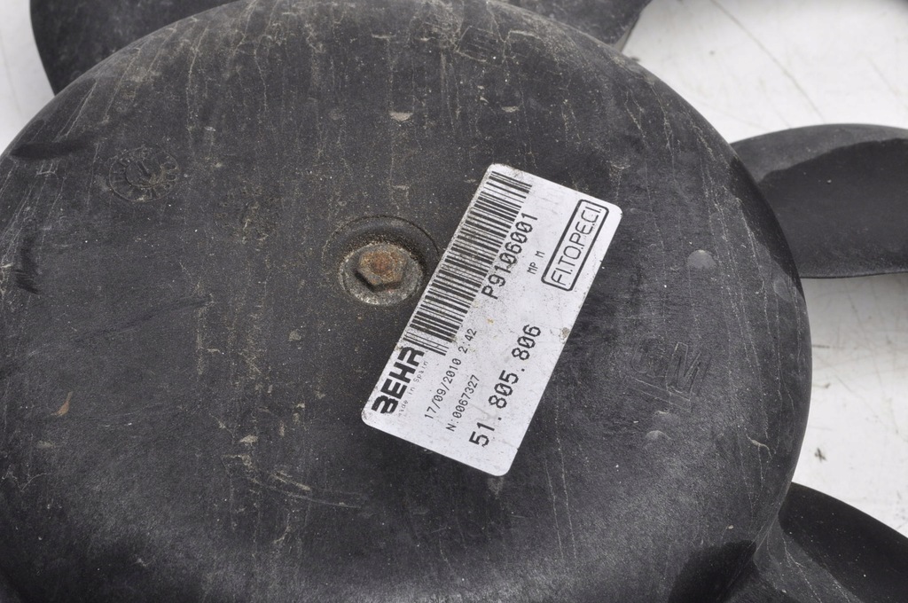 фото №7, Peugeot bipper 1.3 вентилятор радиатора 51805806