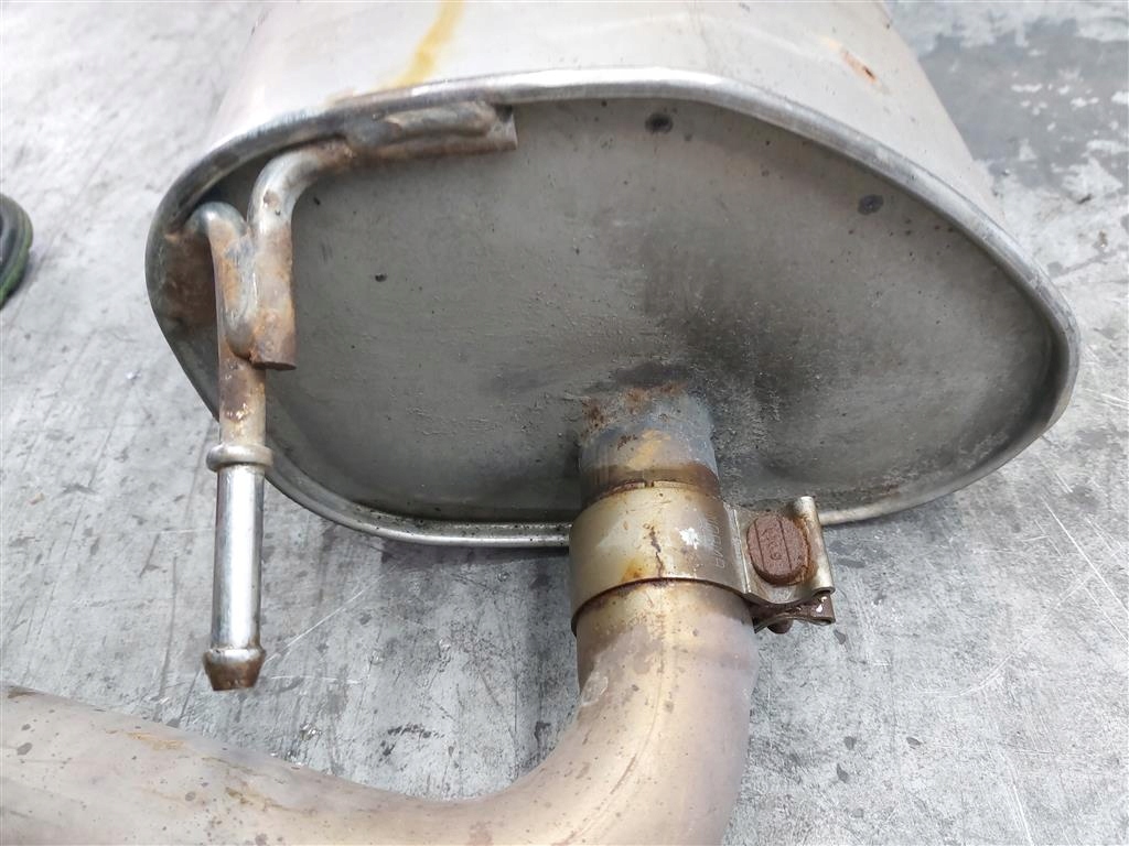 Гасник кінцевий вихлоп volvo c30 1,6 d 109km 06-10 Зі Шроту