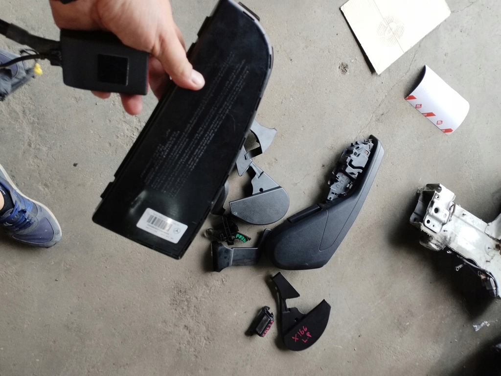 фото №1, Mercedes x166 gl подушка сидіння права air bag