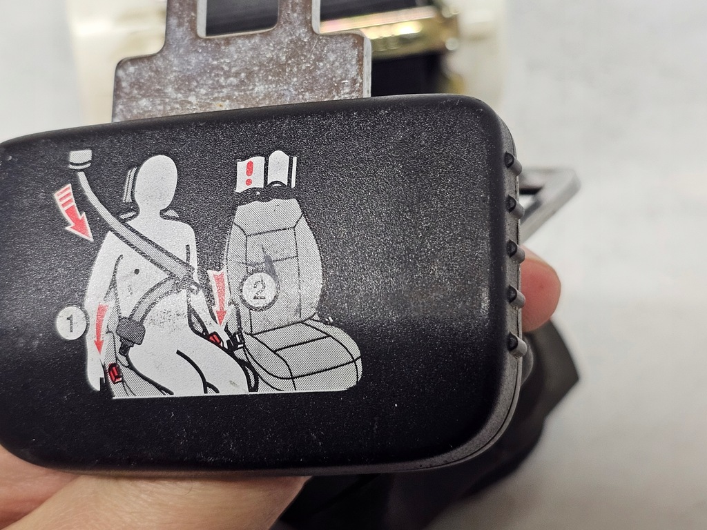 фото №9, Volkswagen touran i pas безпеки правий задній задня 3 ряд 1t0857812c