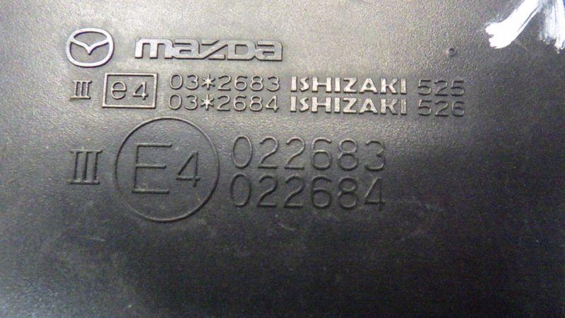 фото №11, Дзеркало ліва 7 pin europa mazda6 mazda 6 ii gh 022683 022684