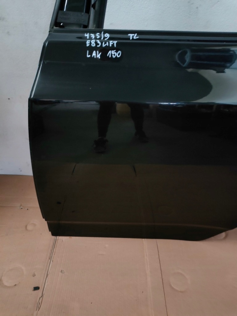 фото №4, Bmw x3 e83 lift дверь левый задняя black sapphire