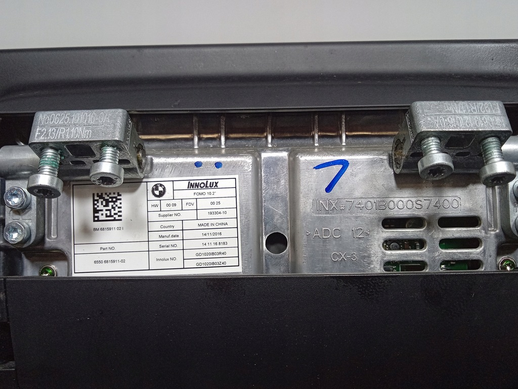 фото №4, Bmw 5 g30 экран дисплей сиденье задняя 6815911