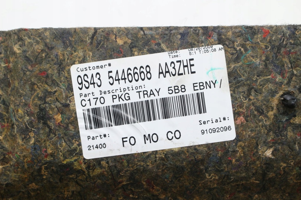 фото №9, Ford focus mk2 usa sedan полка задняя