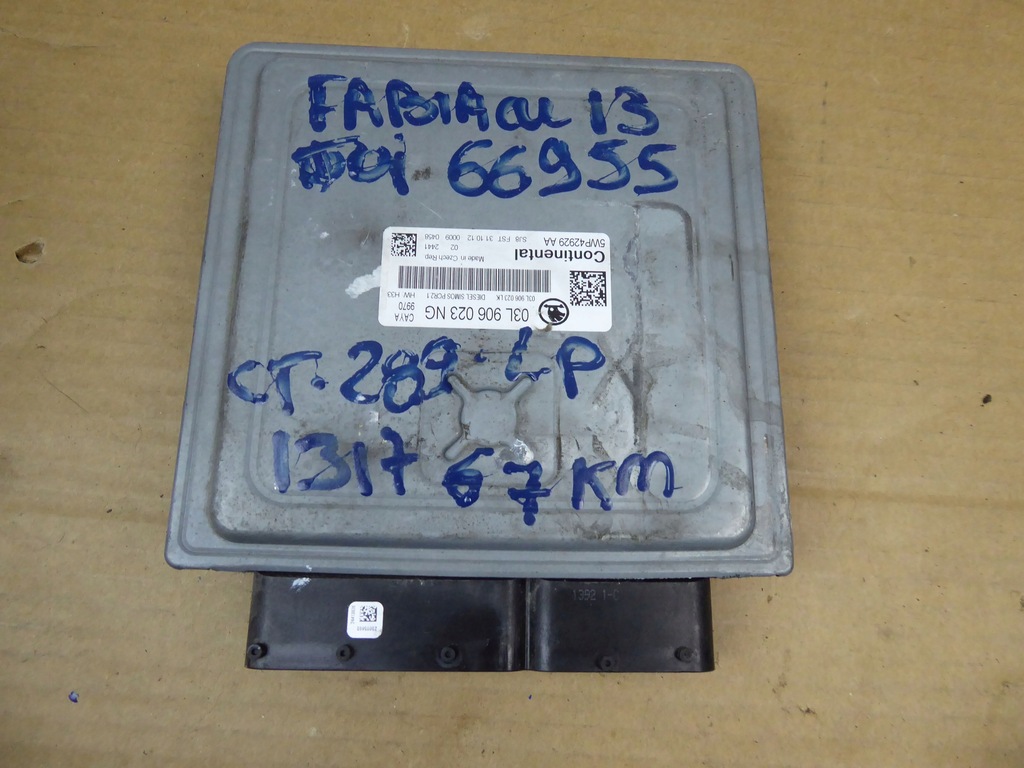 фото №6, Бортовий комп'ютер skoda fabia ii 2 03l906023ng