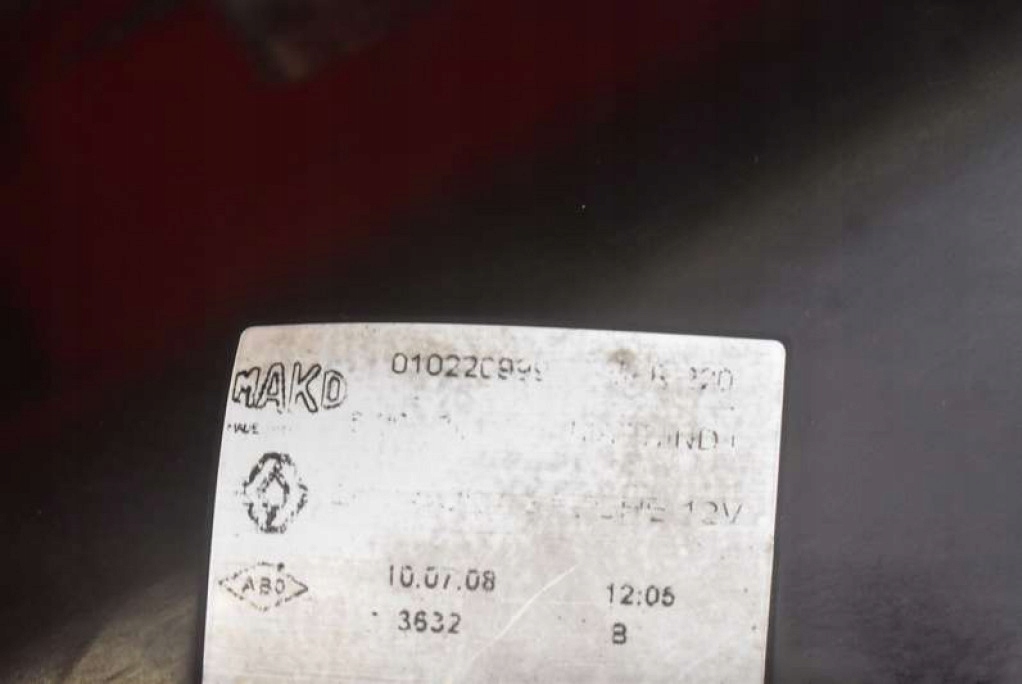 фото №7, Фара левый лампа перед eu 8200700028 renault thalia 2 ii 08-12