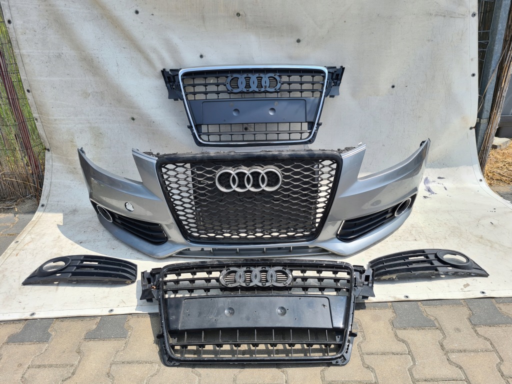 фото №1, Бампер перед комплект audi a4 b8 омыватель pdc 08-12
