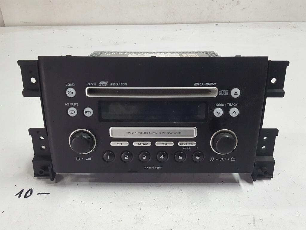 фото №1, Suzuki grand vitara ii lift 08-14r радио cd радиопроигрыватель