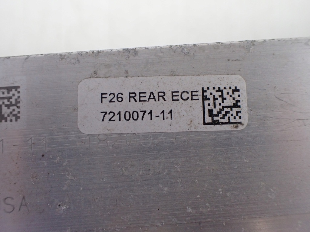 фото №11, Балка усилитель бампер задняя bmw f26 x4 7210071