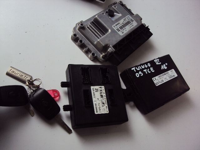 фото №7, Бортовой компьютер набор стартовый ключ renault twingo iii