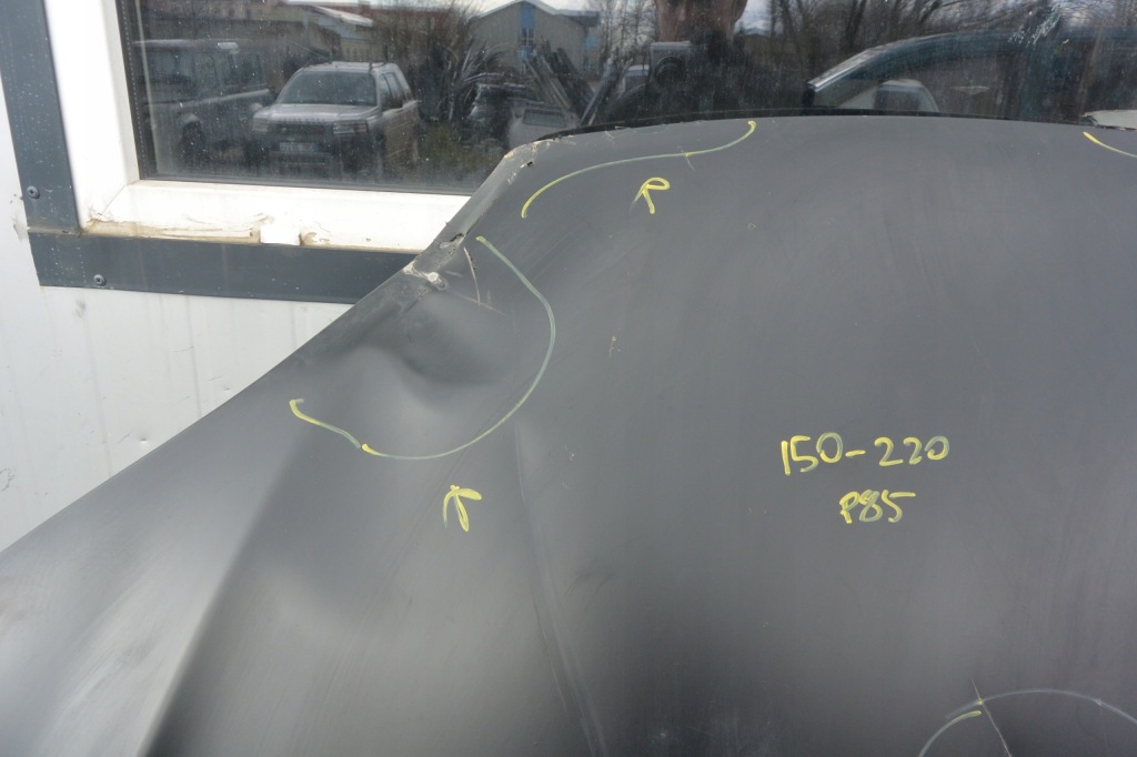 Tesla model s 12- капот кришка перед Оригінал