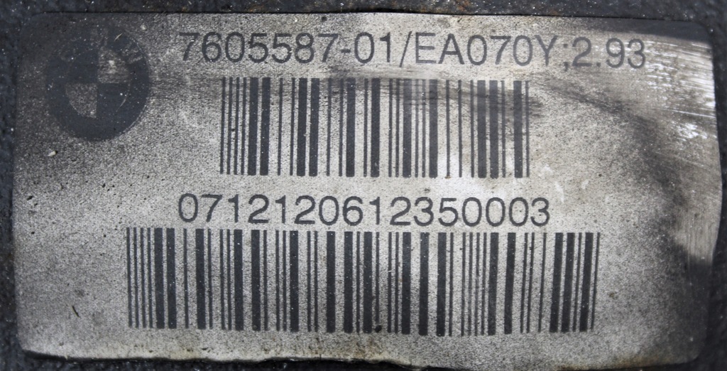 фото №6, Міст диференціал задня bmw f20 f21 n47d16 2.93 7605587