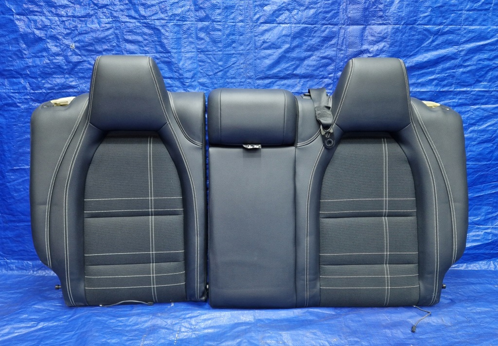 фото №13, Mercedes w176 оригінальний набір салону сидіння ковшові заднє сидіння обшивки