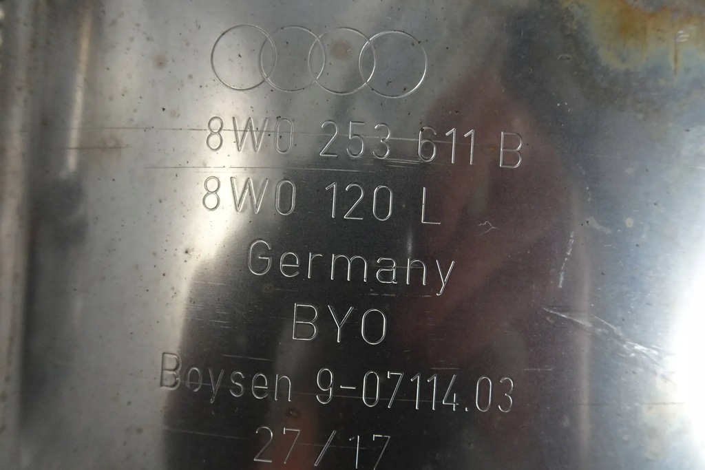 фото №7, Audi s5 8w 3.0 tfsi - гасник 8w0253411c новий