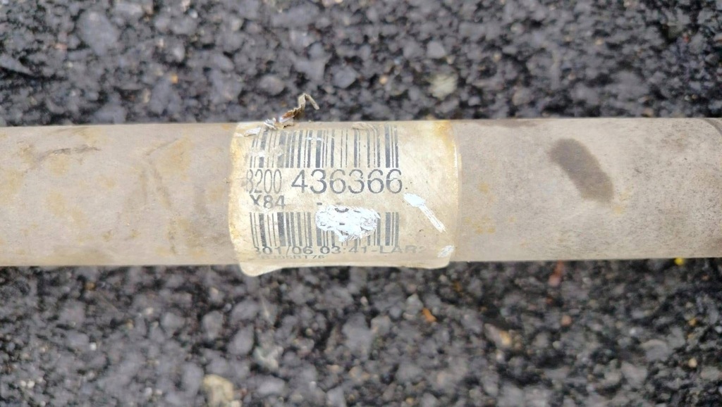 фото №5, Привідний вал права renault megane ii scenic ii 1.9 dci 8200436366