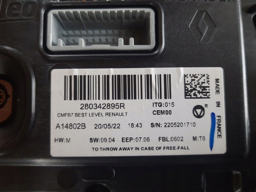 фото №11, Renault captur ii 1.0tce навігація радіо комплект