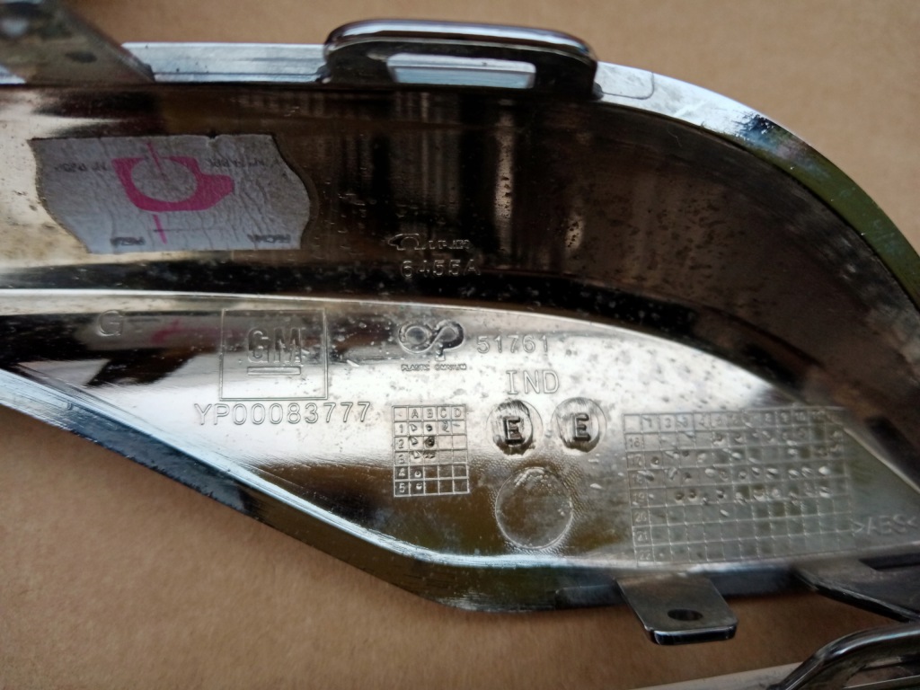 фото №5, Opel grandland x эмблема правый левый хром решетка